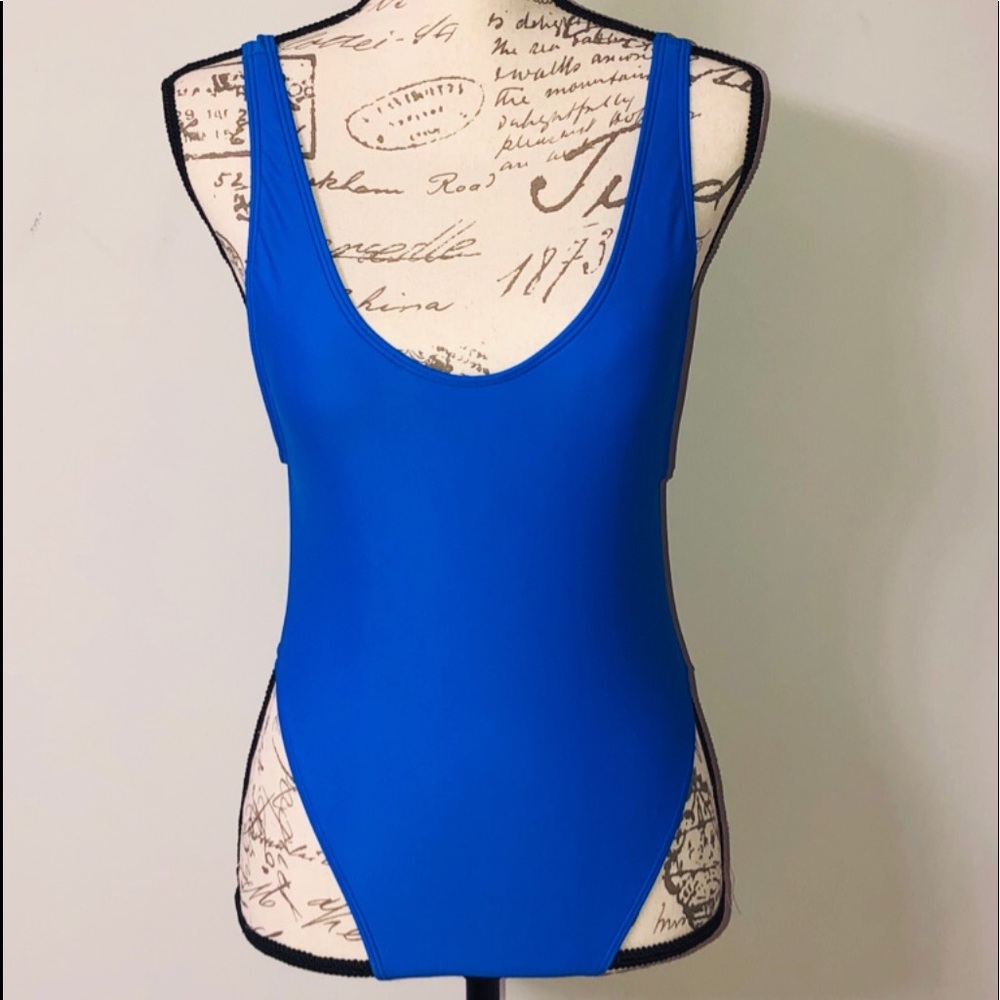 NWOT Cheeky Blue One Piece Swimsuit